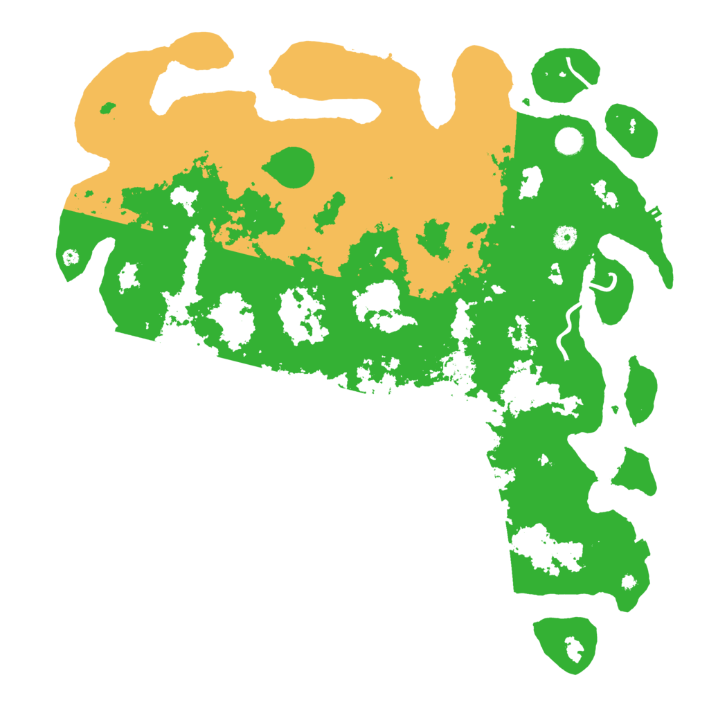 Biome Rust Map: Procedural Map, Size: 4500, Seed: 32033