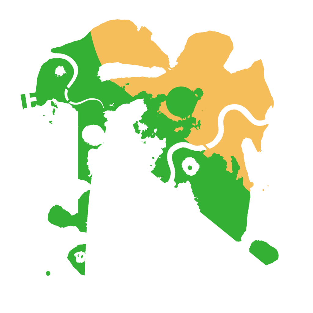 Biome Rust Map: Procedural Map, Size: 2750, Seed: 1098976803