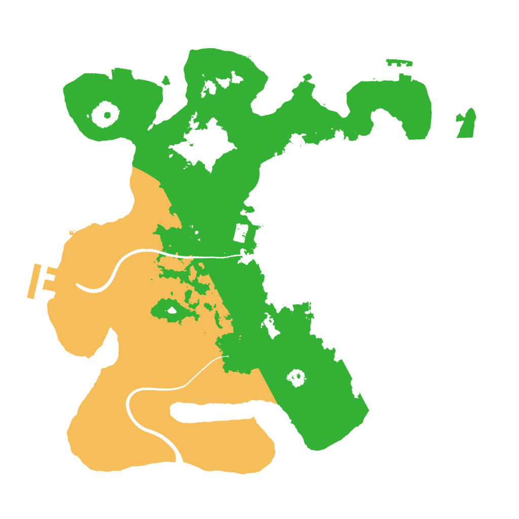 Biome Rust Map: Procedural Map, Size: 3000, Seed: 1122173146