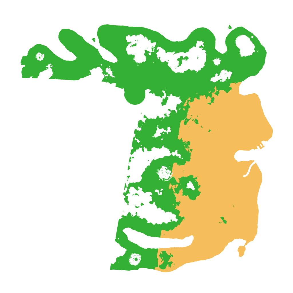 Biome Rust Map: Procedural Map, Size: 3750, Seed: 43214761