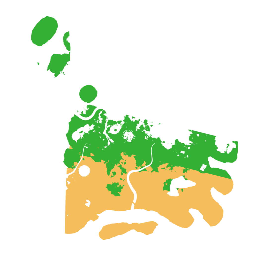 Biome Rust Map: Procedural Map, Size: 4000, Seed: 711462055