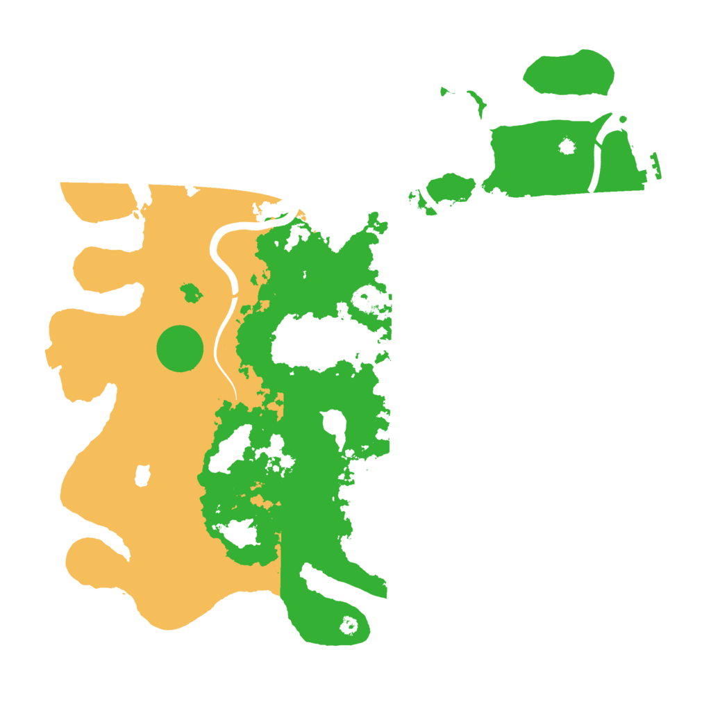 Biome Rust Map: Procedural Map, Size: 4000, Seed: 48147