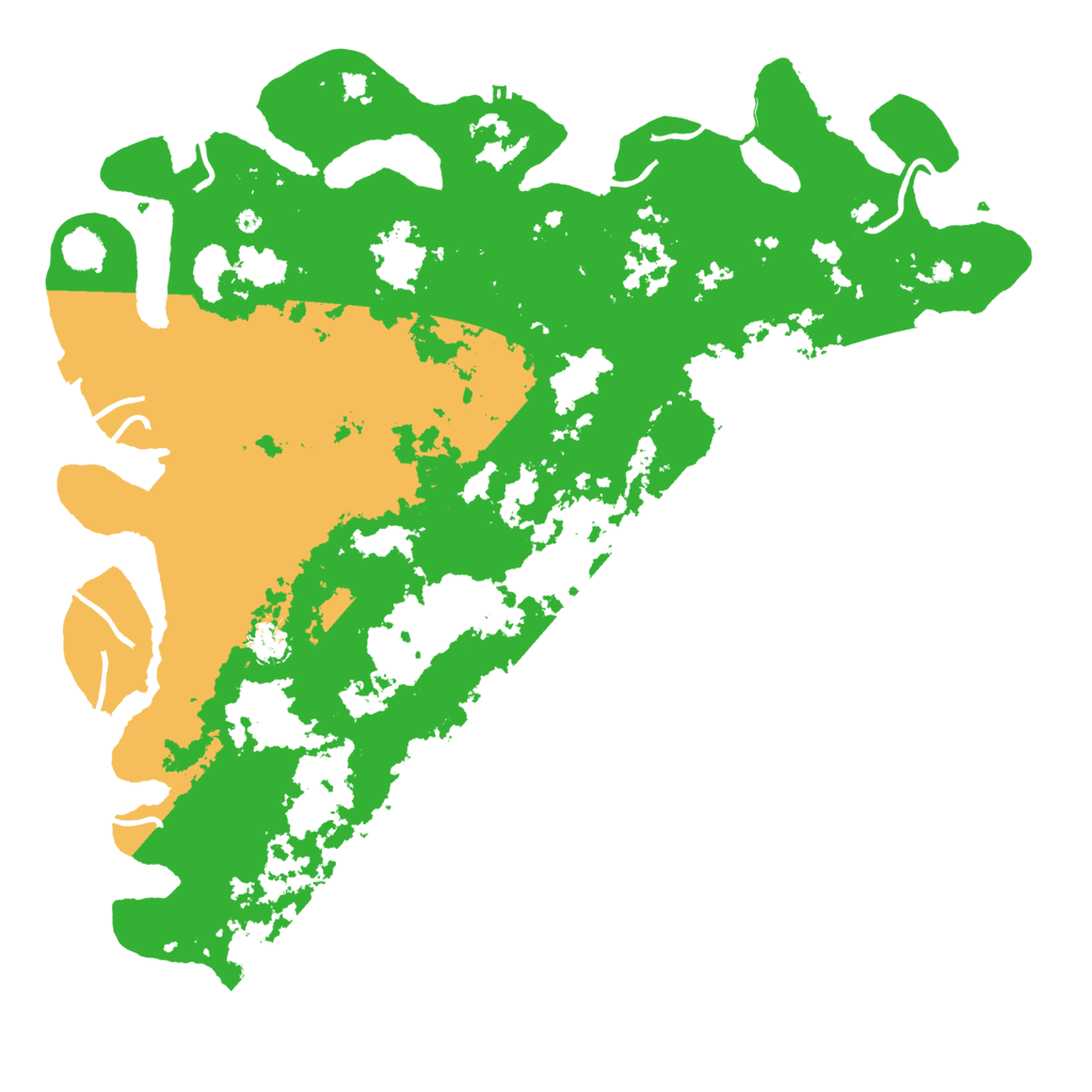 Biome Rust Map: Procedural Map, Size: 4800, Seed: 366687036