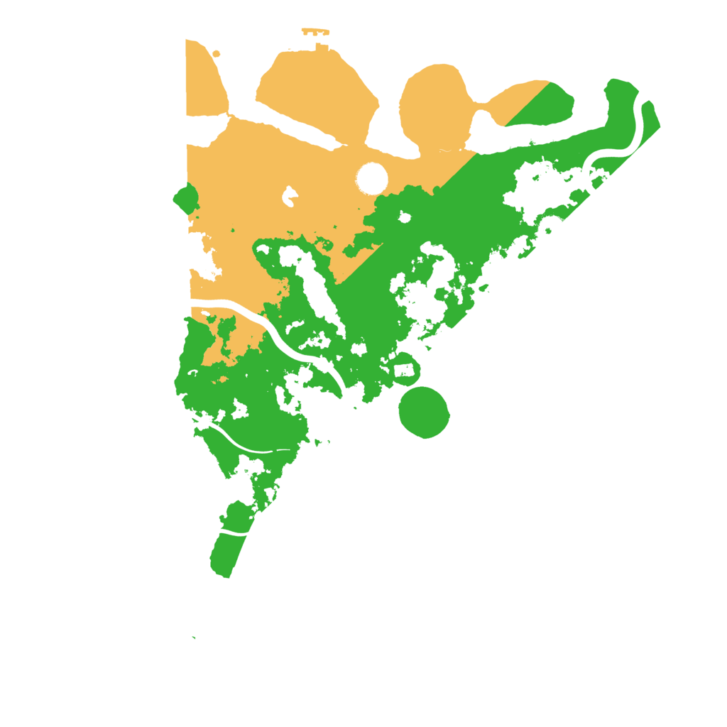 Biome Rust Map: Procedural Map, Size: 4000, Seed: 113466