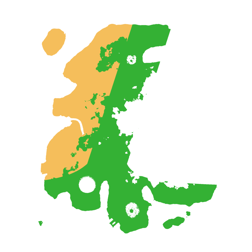 Biome Rust Map: Procedural Map, Size: 2700, Seed: 1877542971