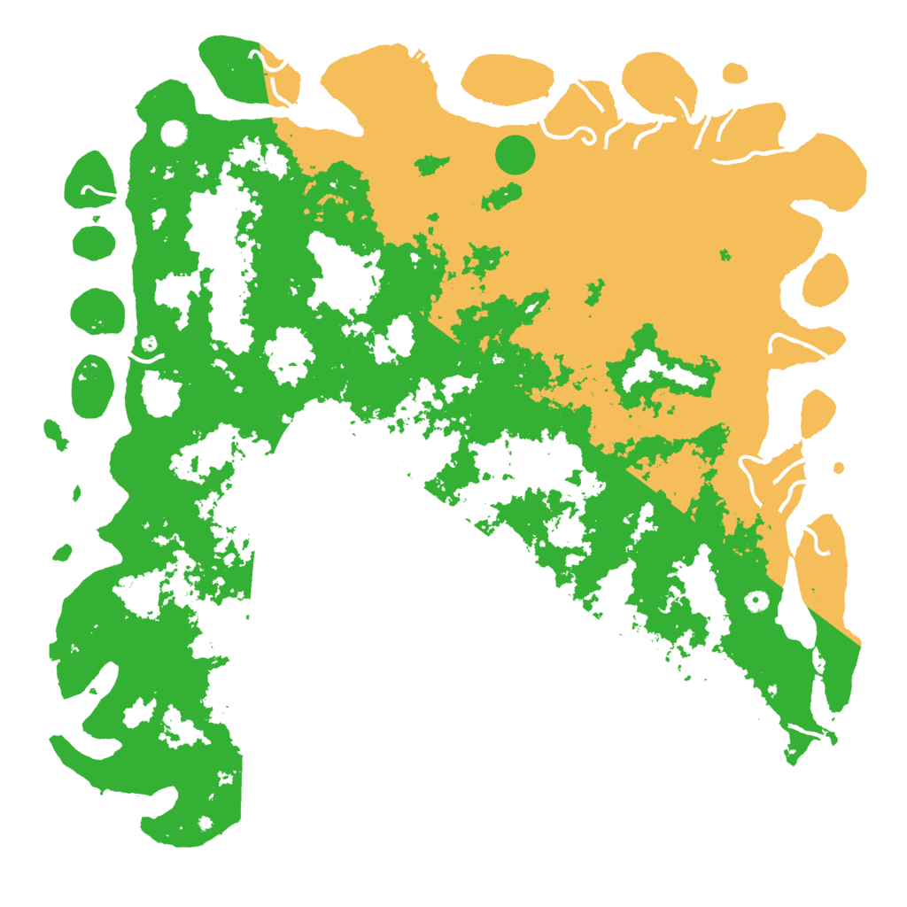 Biome Rust Map: Procedural Map, Size: 6000, Seed: 947741782