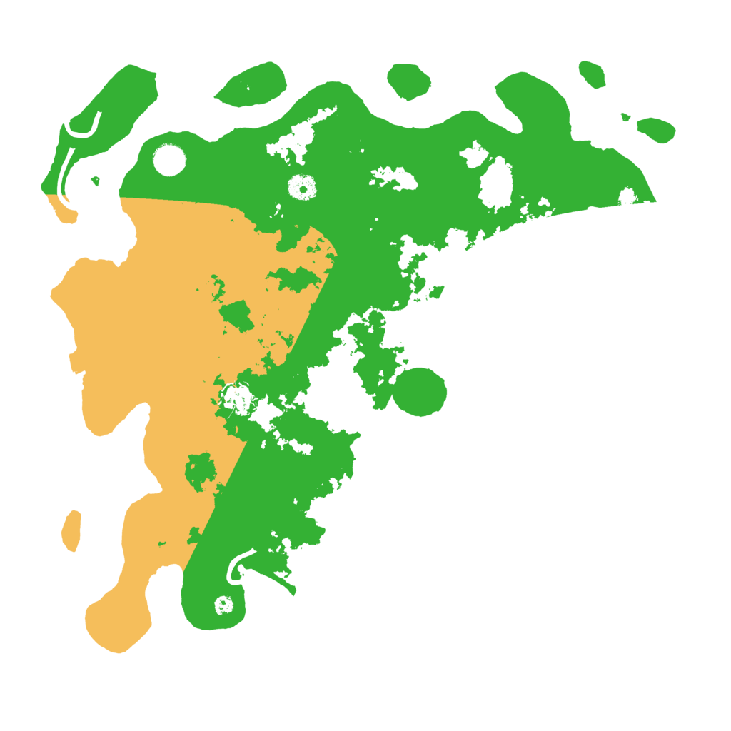 Biome Rust Map: Procedural Map, Size: 4000, Seed: 207659227