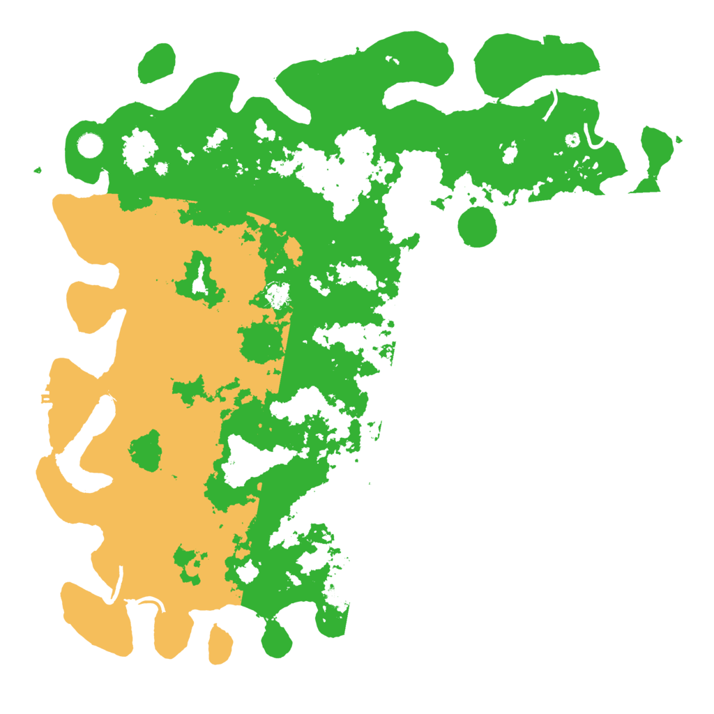 Biome Rust Map: Procedural Map, Size: 5000, Seed: 202499116