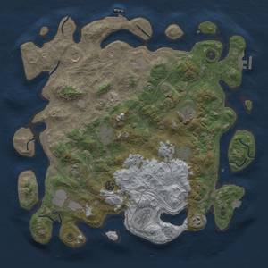 Thumbnail Rust Map: Procedural Map, Size: 4250, Seed: 1637128084, 19 Monuments