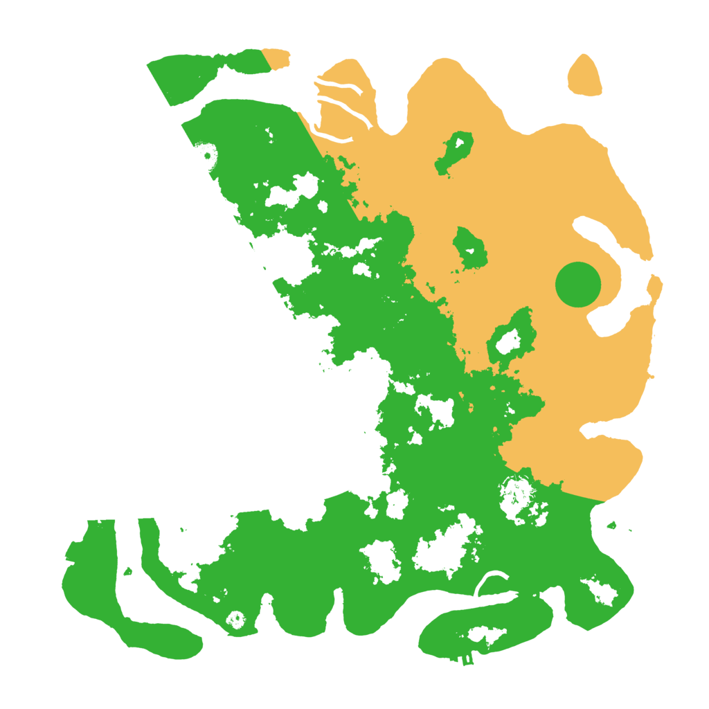 Biome Rust Map: Procedural Map, Size: 4100, Seed: 1753191597