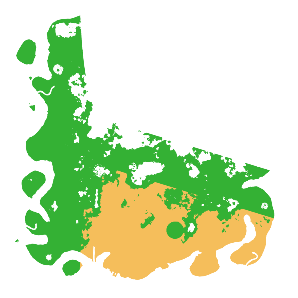 Biome Rust Map: Procedural Map, Size: 4570, Seed: 13825
