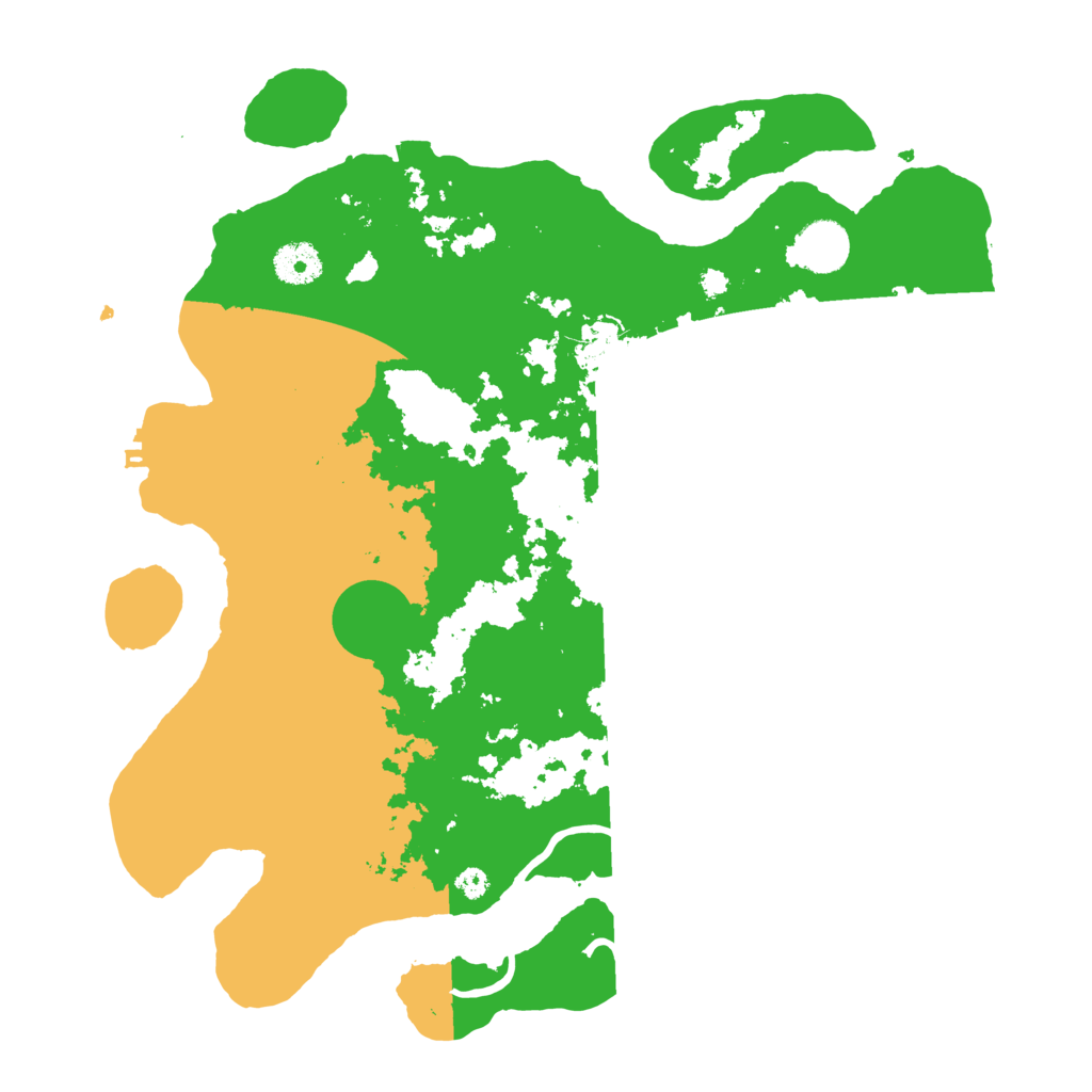 Biome Rust Map: Procedural Map, Size: 3650, Seed: 20486781