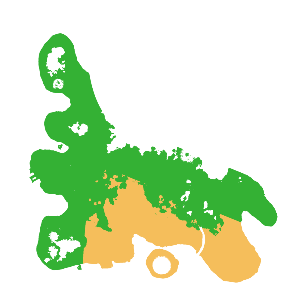 Biome Rust Map: Procedural Map, Size: 3000, Seed: 540420635