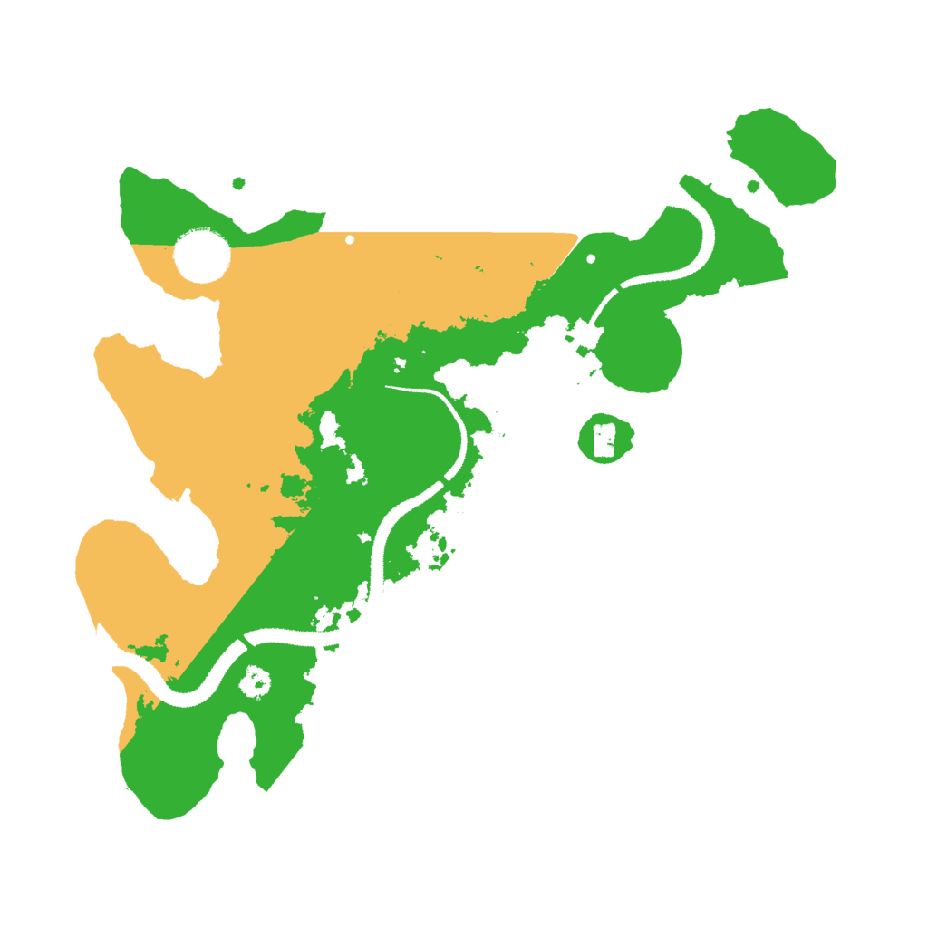 Biome Rust Map: Procedural Map, Size: 3000, Seed: 852992239