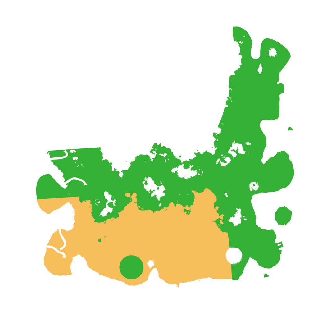 Biome Rust Map: Procedural Map, Size: 3500, Seed: 1813786249