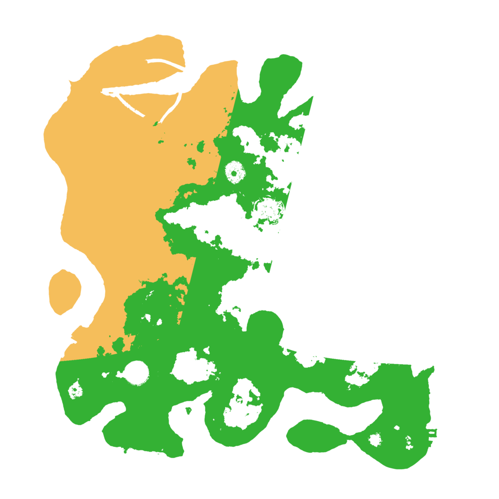 Biome Rust Map: Procedural Map, Size: 3600, Seed: 12854261