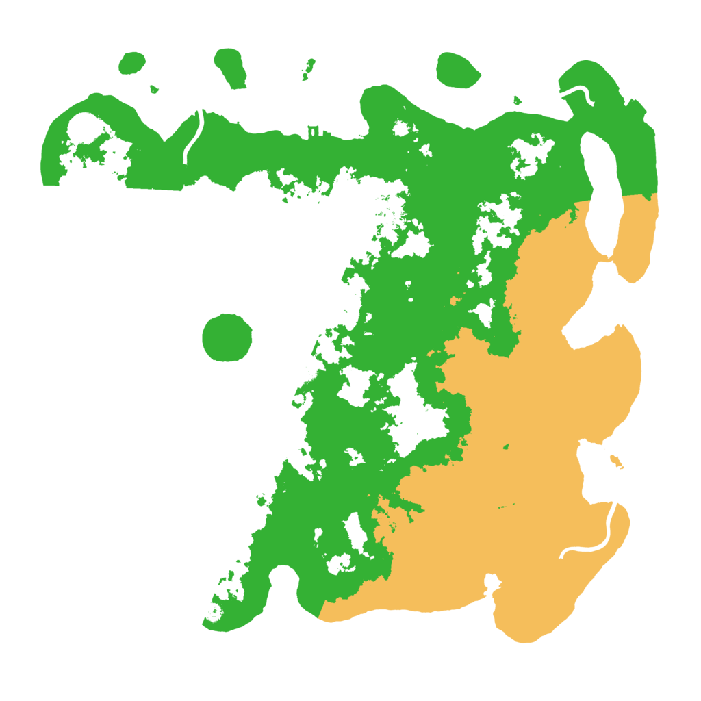 Biome Rust Map: Procedural Map, Size: 4000, Seed: 2101168328
