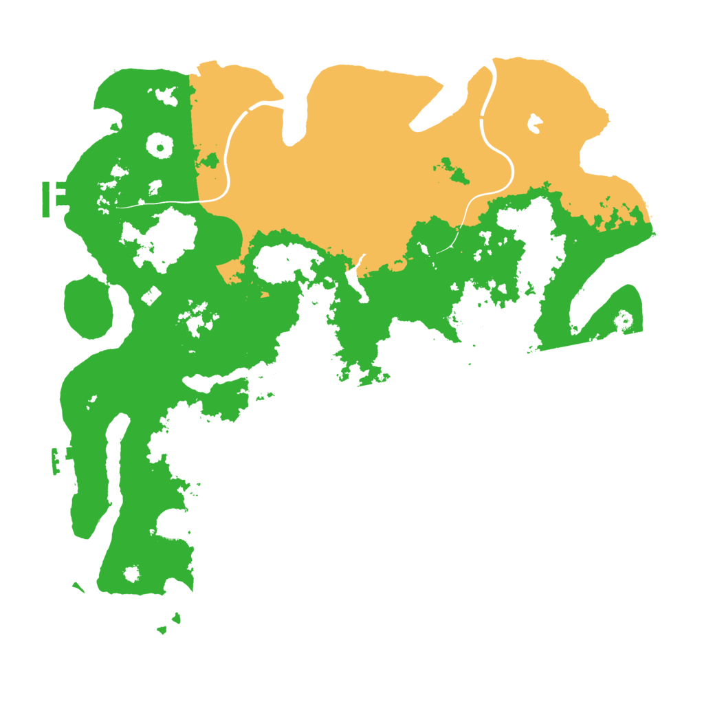 Biome Rust Map: Procedural Map, Size: 4000, Seed: 77536812