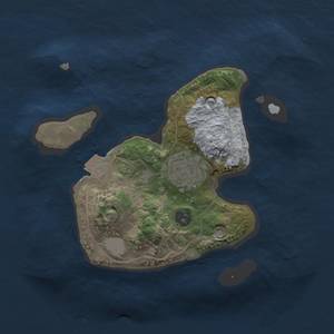 Thumbnail Rust Map: Procedural Map, Size: 1999, Seed: 1337, 4 Monuments