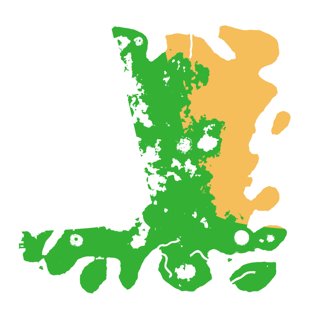 Biome Rust Map: Procedural Map, Size: 3750, Seed: 1284504207
