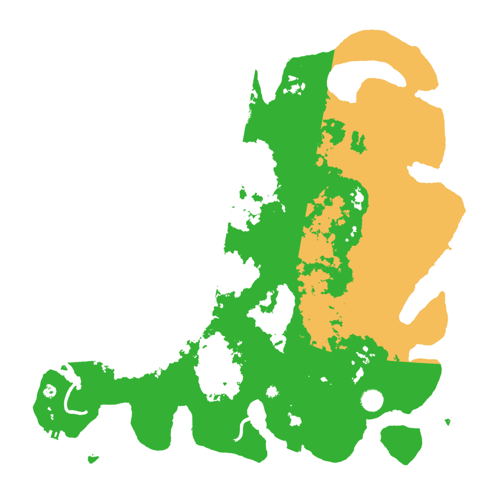 Biome Rust Map: Procedural Map, Size: 3950, Seed: 92328123