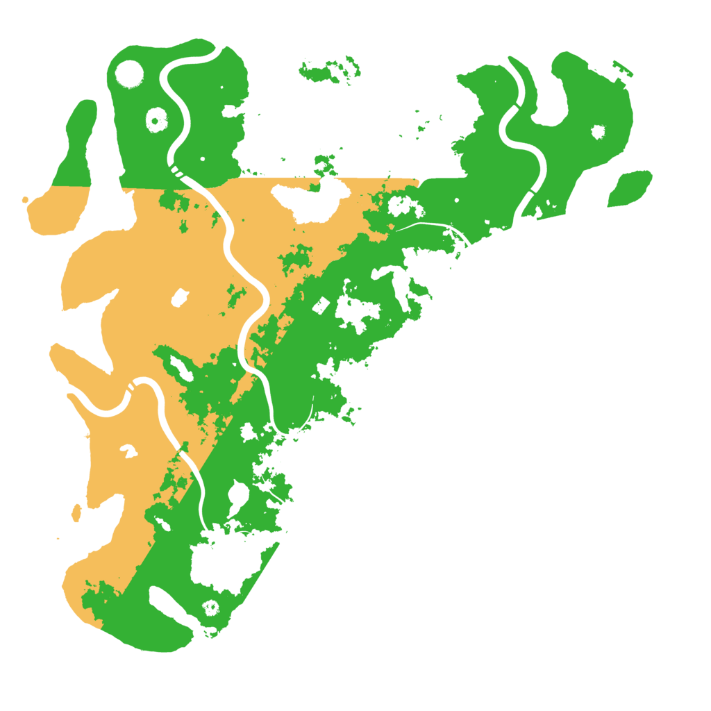 Biome Rust Map: Procedural Map, Size: 4500, Seed: 2144393286