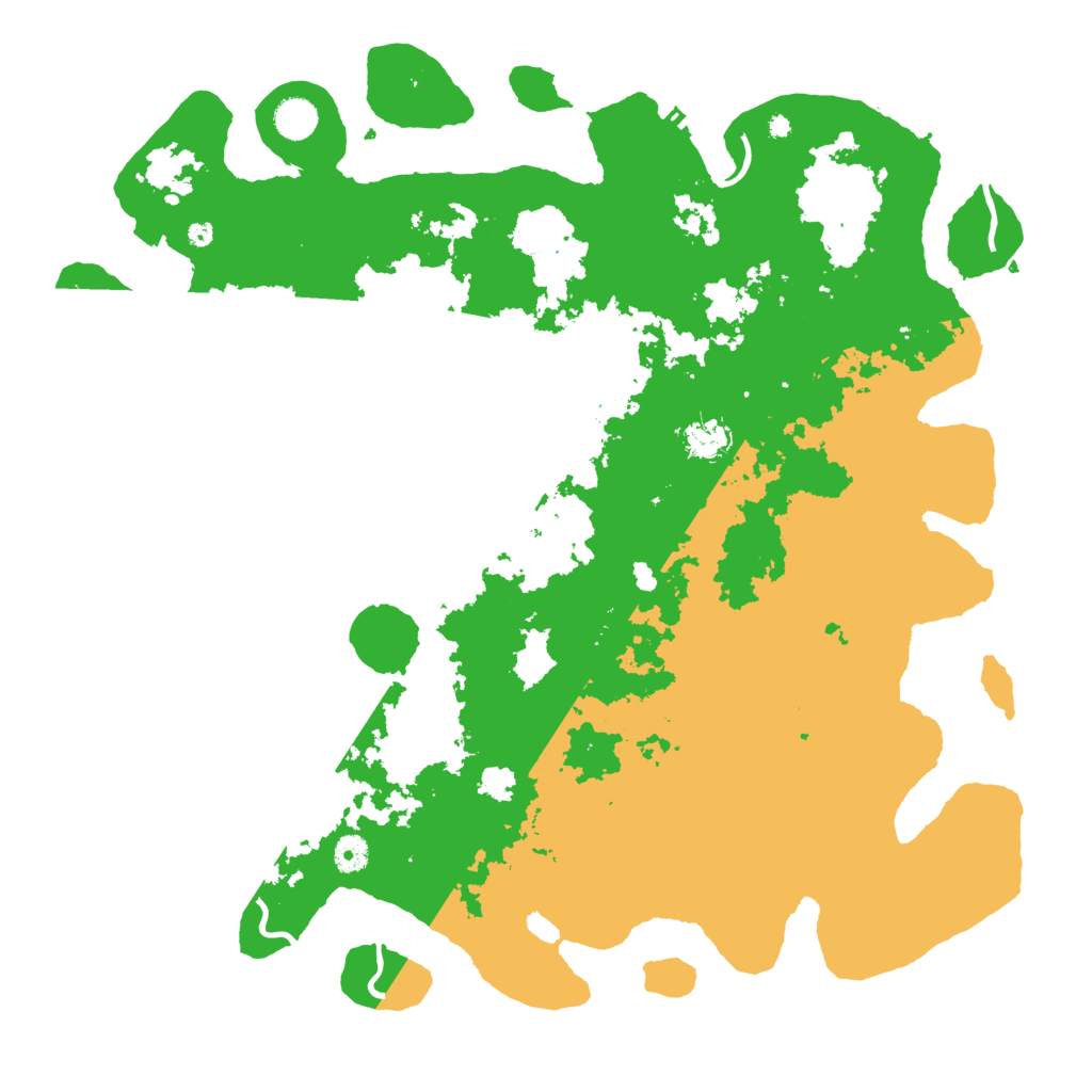 Biome Rust Map: Procedural Map, Size: 4500, Seed: 995549027