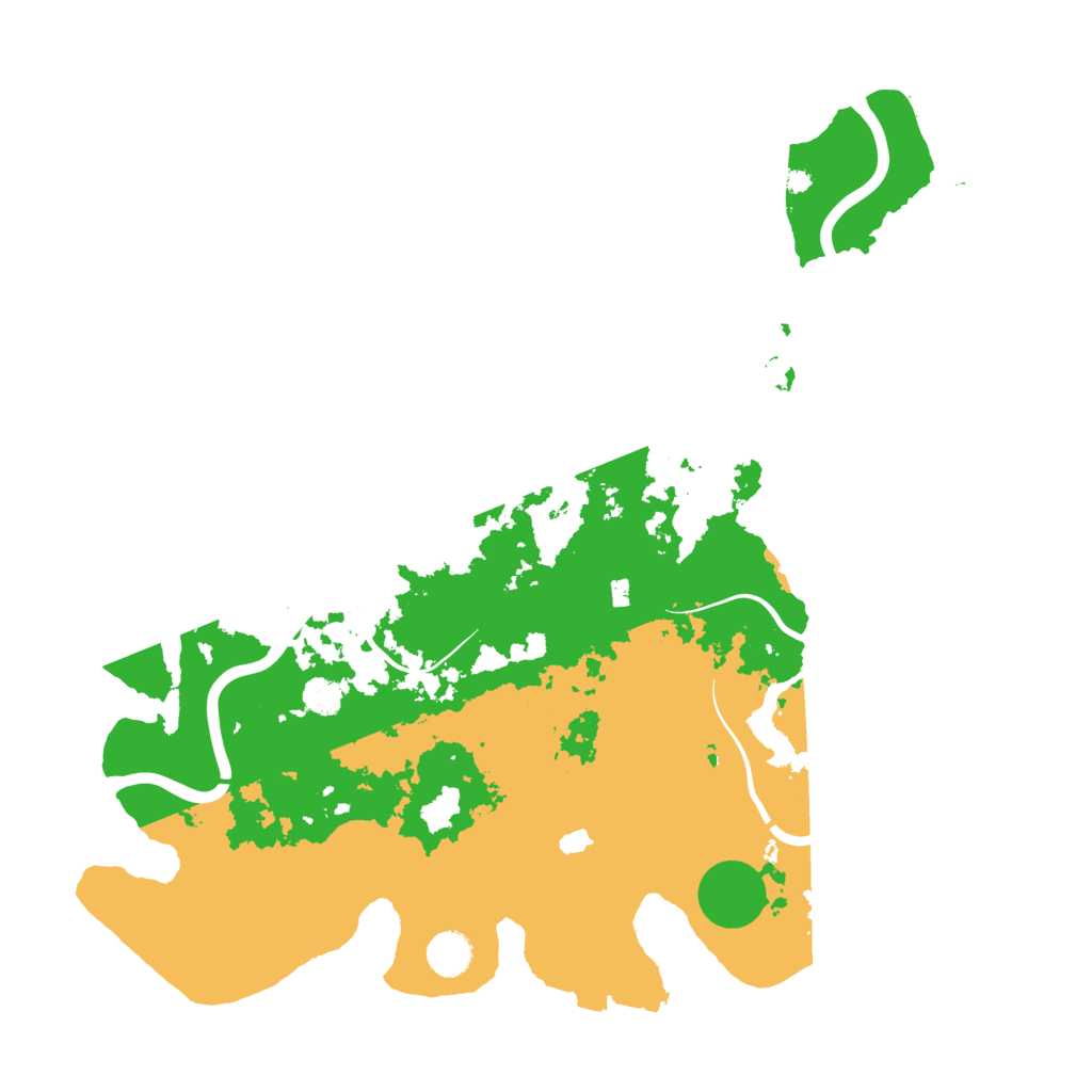 Biome Rust Map: Procedural Map, Size: 4250, Seed: 82169074