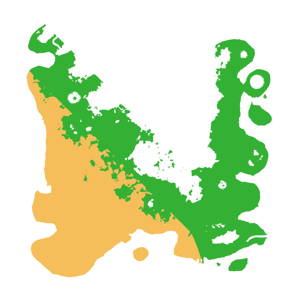 Biome Rust Map: Procedural Map, Size: 3700, Seed: 854563