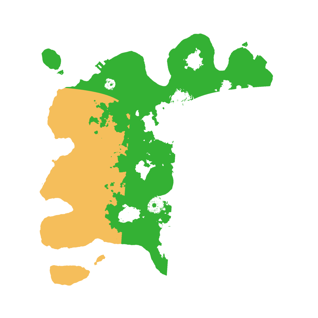 Biome Rust Map: Procedural Map, Size: 3000, Seed: 1508387018