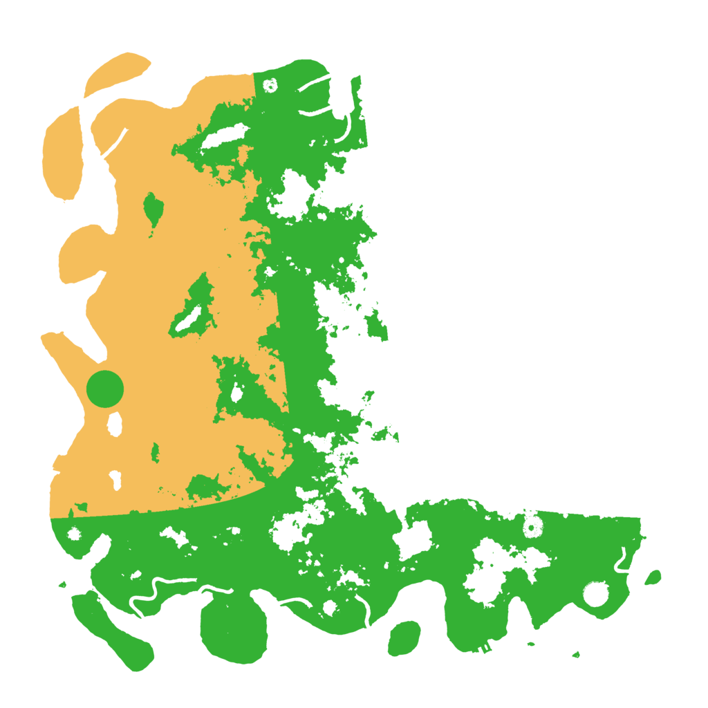 Biome Rust Map: Procedural Map, Size: 5000, Seed: 1416113523