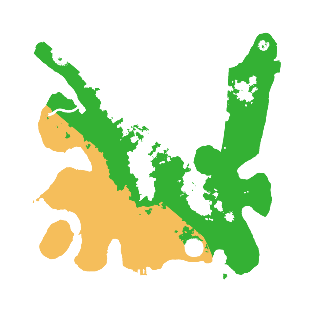 Biome Rust Map: Procedural Map, Size: 3000, Seed: 2102214778