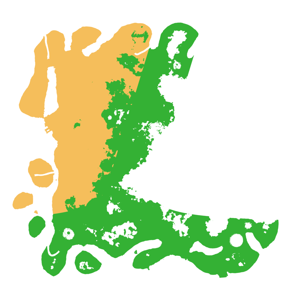Biome Rust Map: Procedural Map, Size: 4000, Seed: 42457