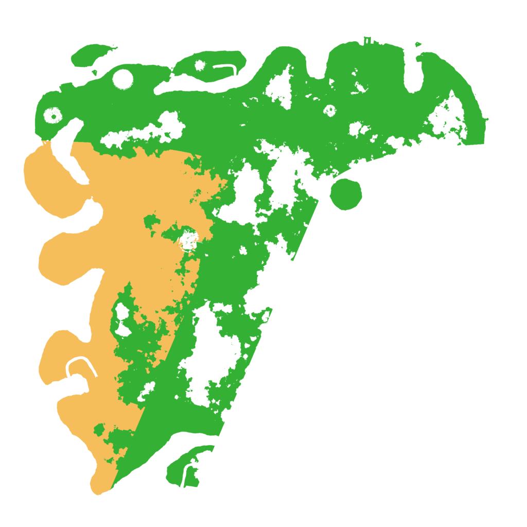 Biome Rust Map: Procedural Map, Size: 4600, Seed: 1414