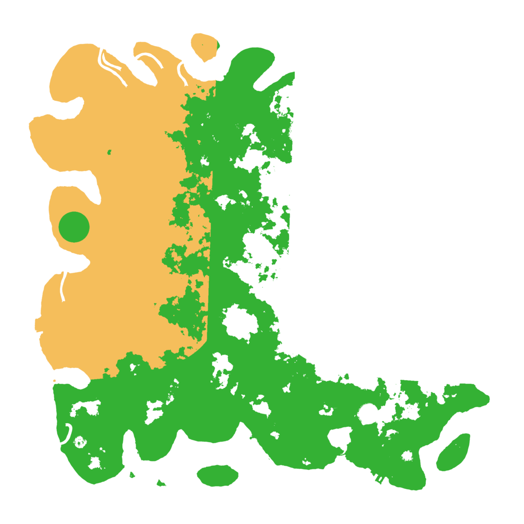 Biome Rust Map: Procedural Map, Size: 4500, Seed: 837099812