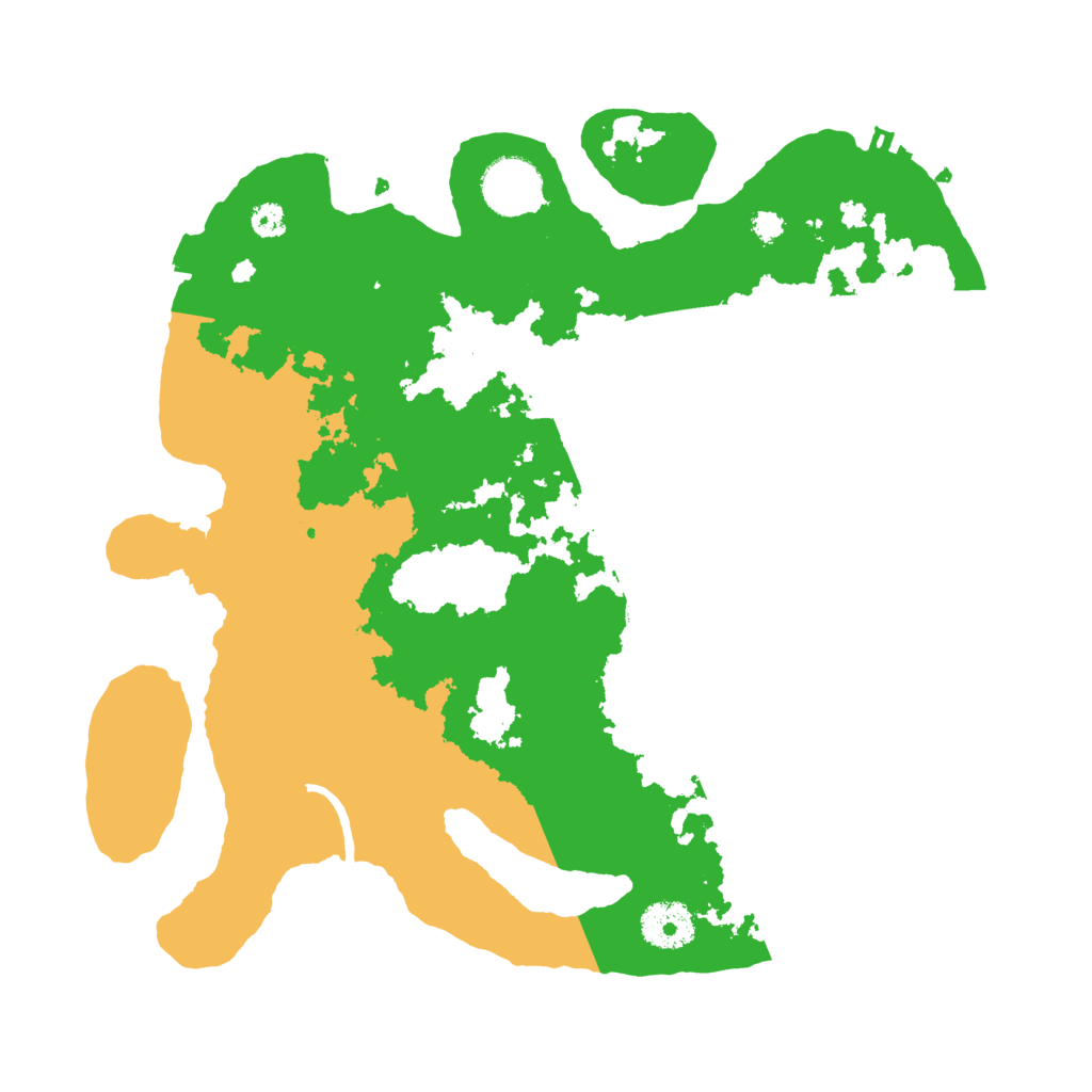 Biome Rust Map: Procedural Map, Size: 3250, Seed: 482919054