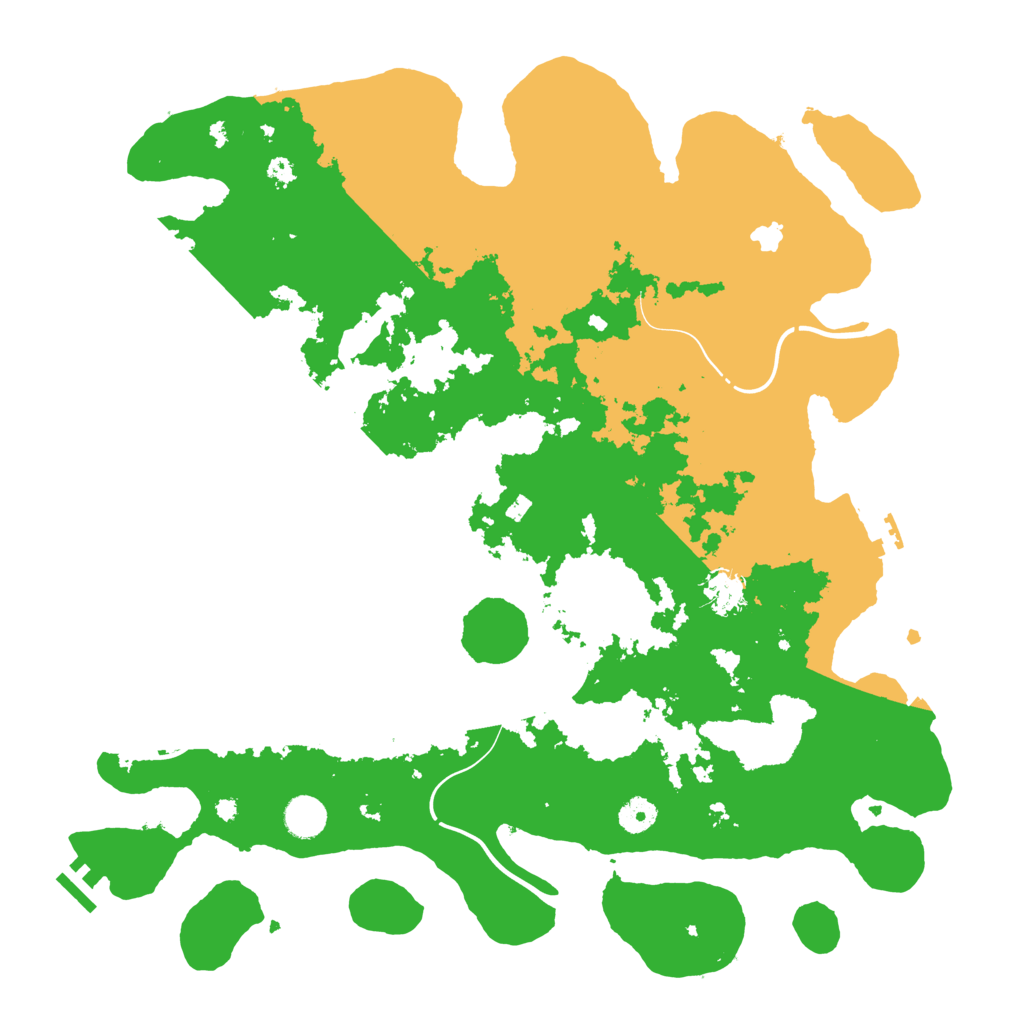 Biome Rust Map: Procedural Map, Size: 4250, Seed: 61620068