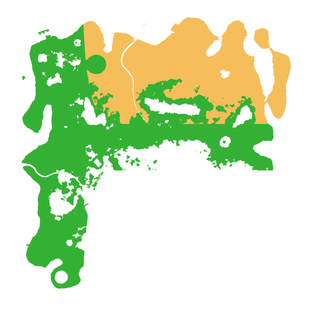 Biome Rust Map: Procedural Map, Size: 4250, Seed: 981663342