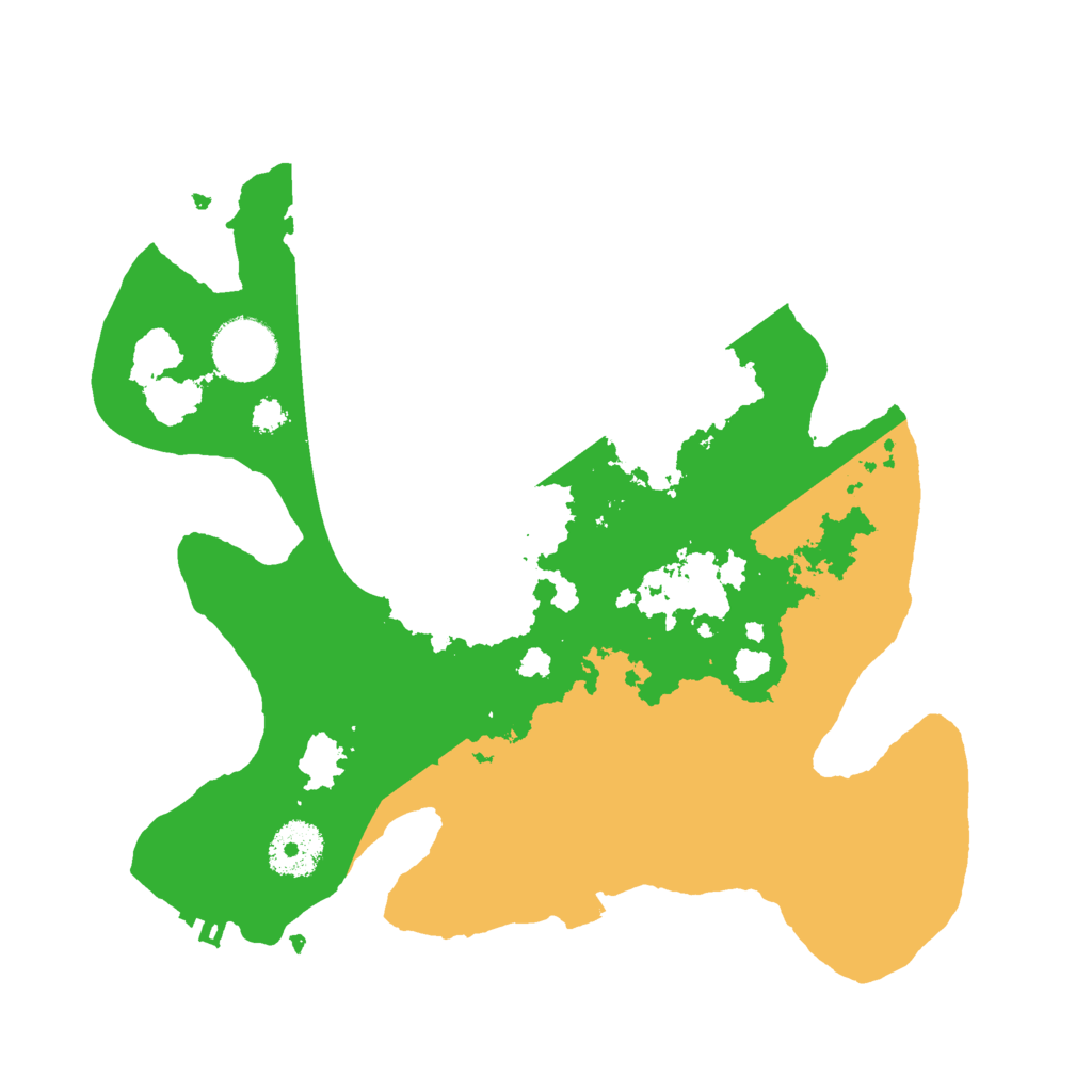 Biome Rust Map: Procedural Map, Size: 3000, Seed: 953782529