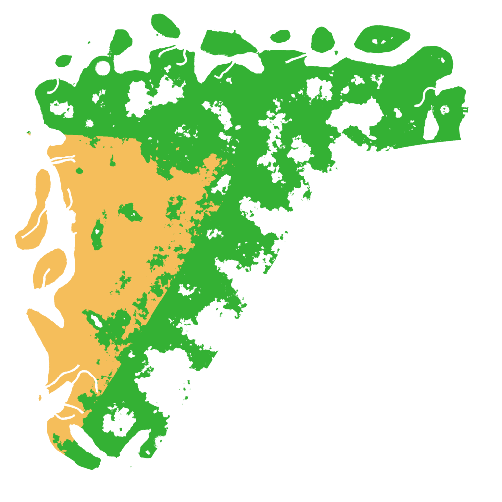 Biome Rust Map: Procedural Map, Size: 6000, Seed: 2144393286