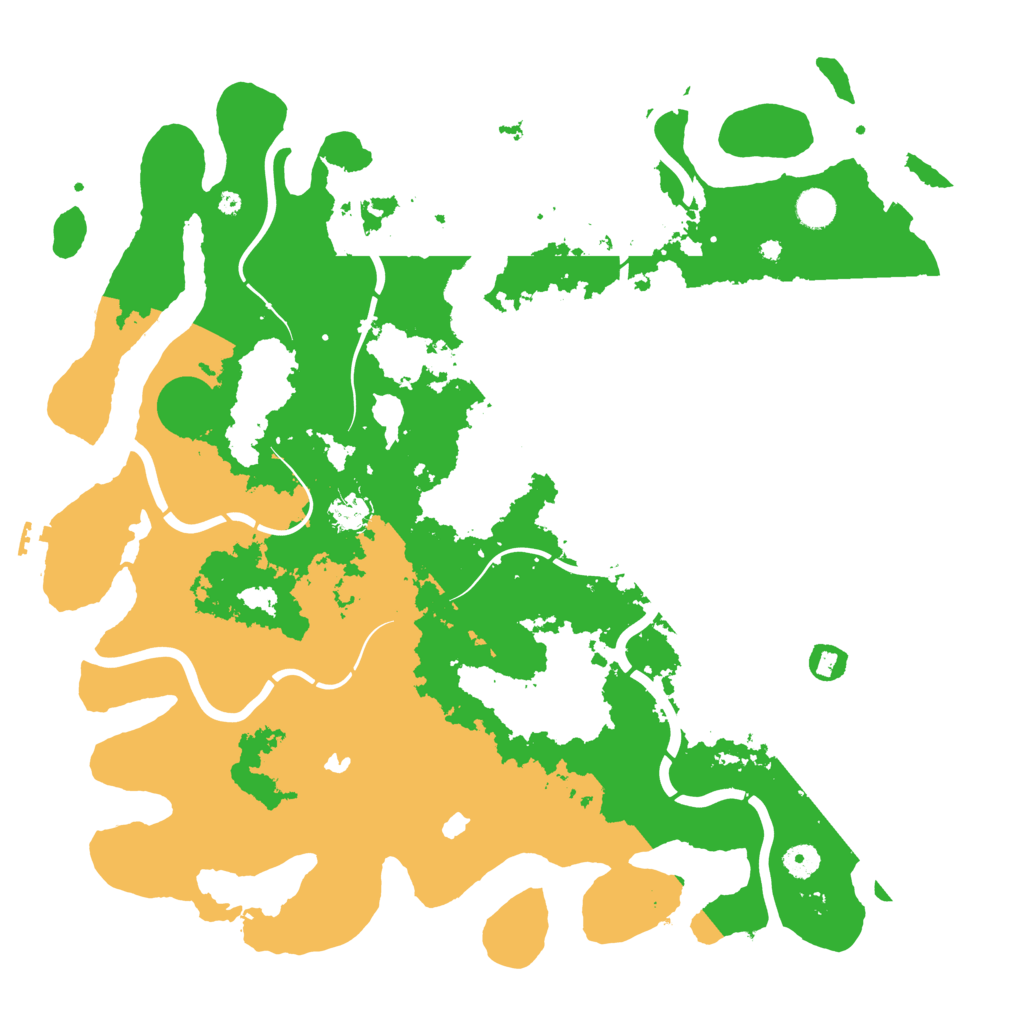 Biome Rust Map: Procedural Map, Size: 4500, Seed: 781874657