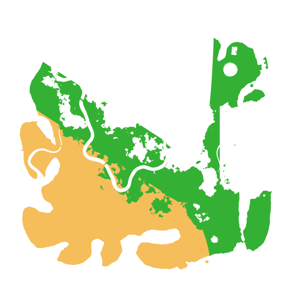 Biome Rust Map: Procedural Map, Size: 3750, Seed: 66465