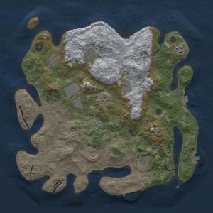 Thumbnail Rust Map: Procedural Map, Size: 3750, Seed: 66465, 17 Monuments