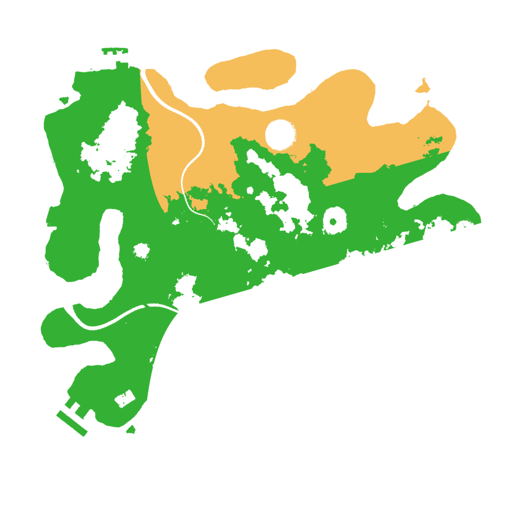 Biome Rust Map: Procedural Map, Size: 3000, Seed: 1805440884