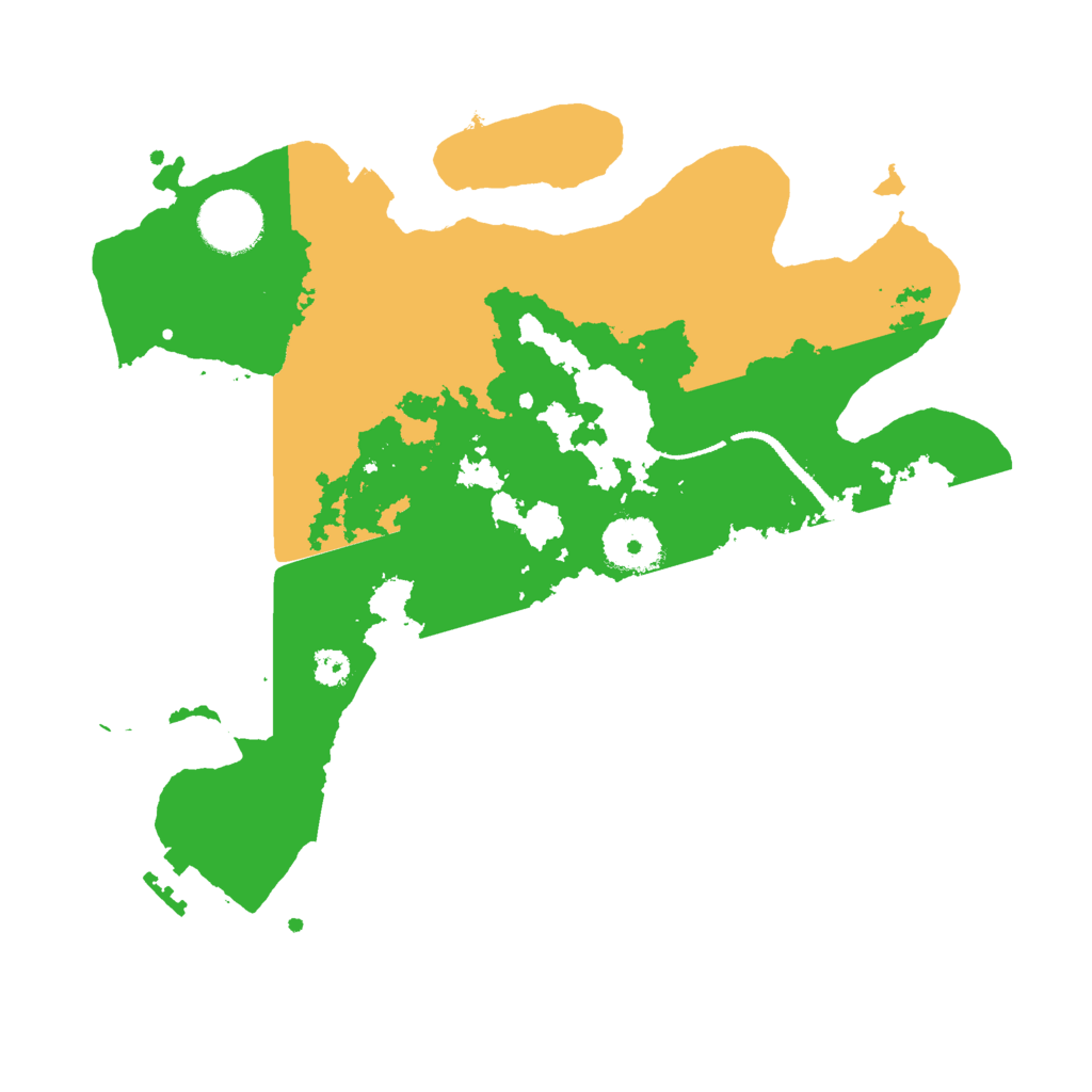 Biome Rust Map: Procedural Map, Size: 3000, Seed: 1805440884