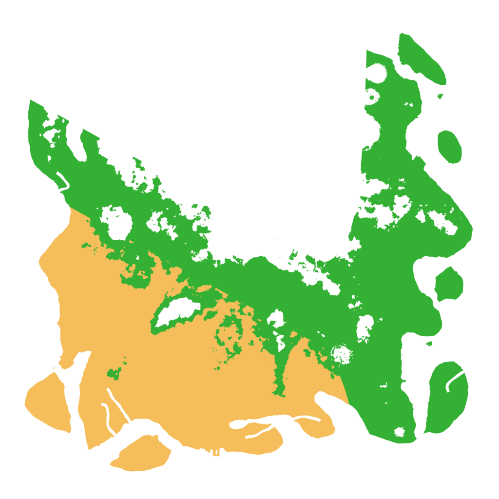 Biome Rust Map: Procedural Map, Size: 4500, Seed: 1695959223