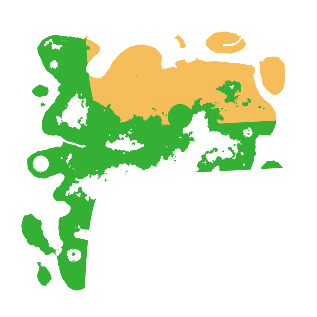 Biome Rust Map: Procedural Map, Size: 3500, Seed: 977988202