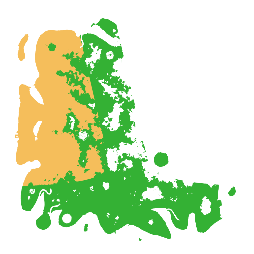 Biome Rust Map: Procedural Map, Size: 4800, Seed: 198407120