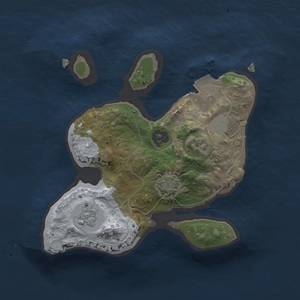 Thumbnail Rust Map: Procedural Map, Size: 1800, Seed: 1228812425, 5 Monuments