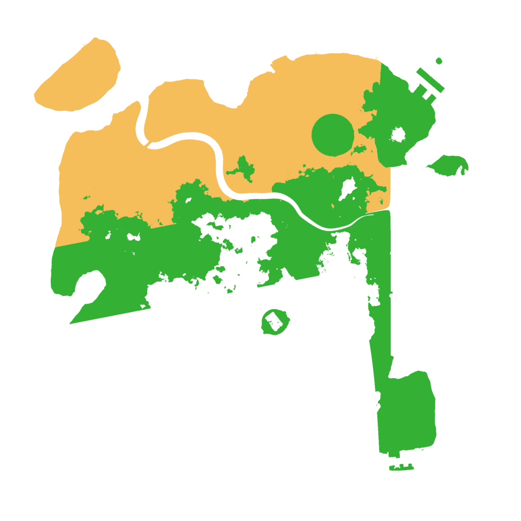 Biome Rust Map: Procedural Map, Size: 3250, Seed: 2119447900